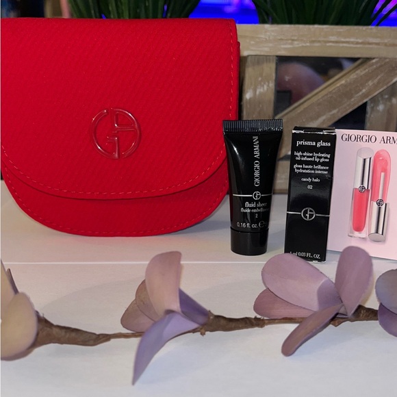 Giorgio Armani Red and Black Makeup Collection